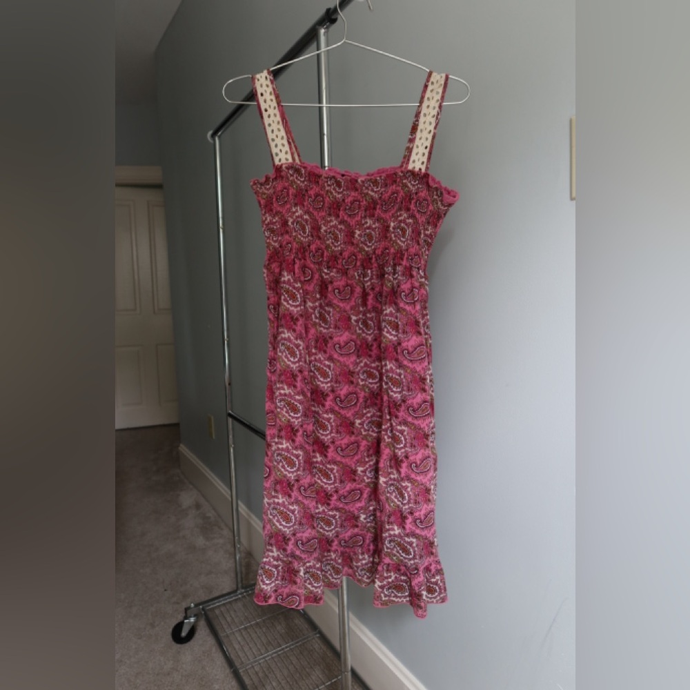Sam & Max Pink Smocked‎ Sundress